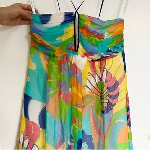 Colorful Vintage Mini Dress